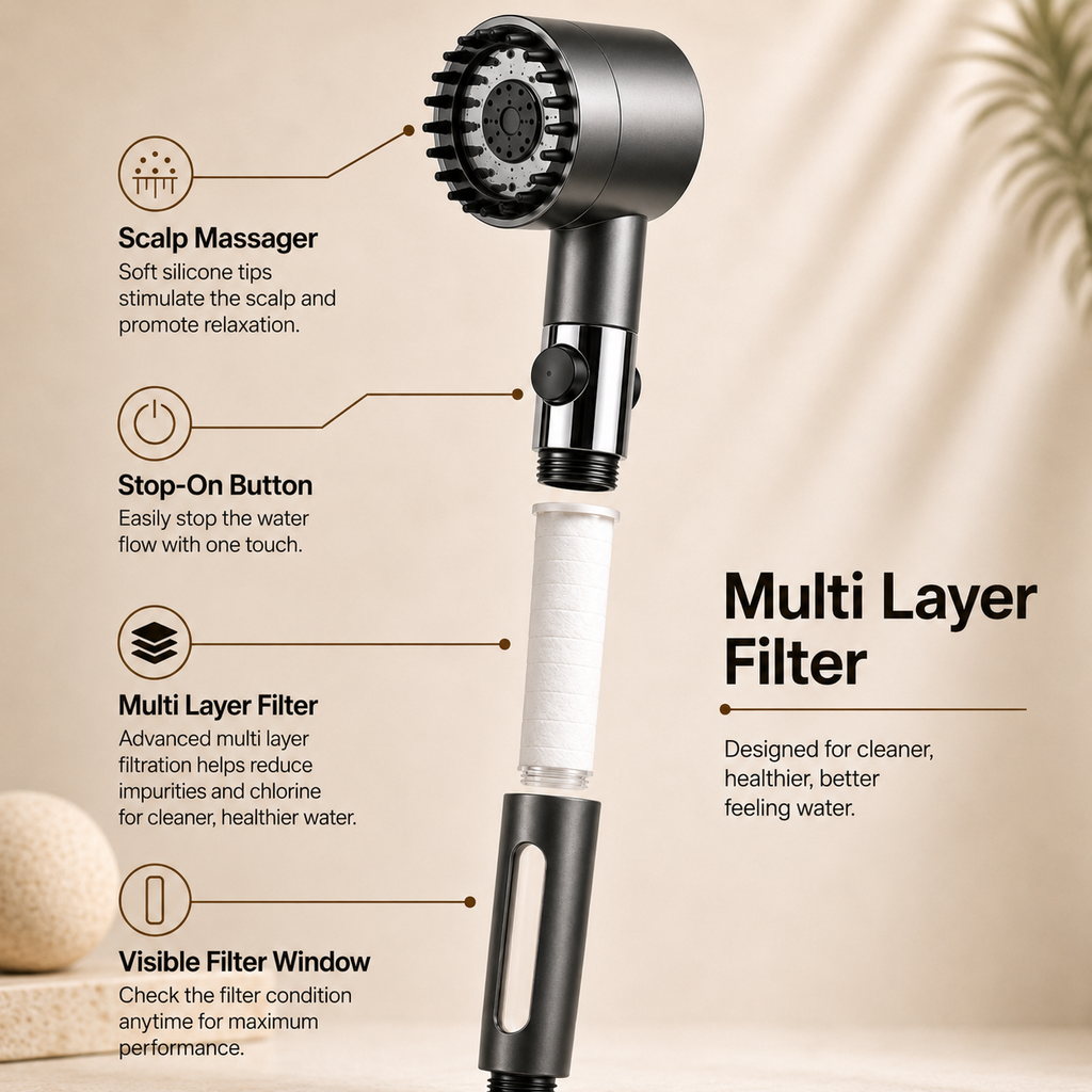 Filtered Showerhead